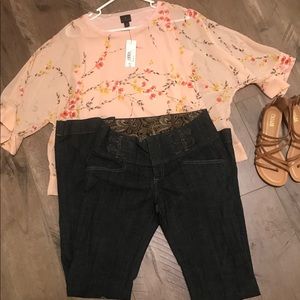 Worthington blouse, NWT!! Size Small